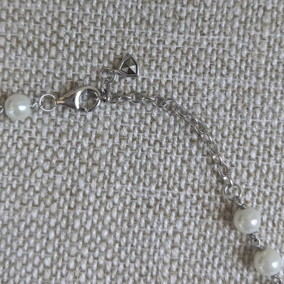 Judith Jack Sterling Silver Pearl Necklace - Picture 6 of 11